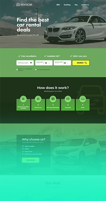 Car Rental Site Case Study